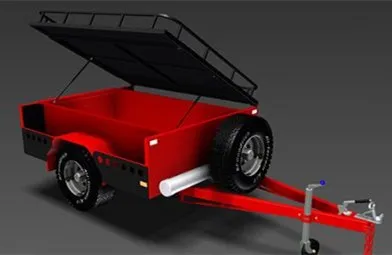 Прицеп для грузовых прицепов