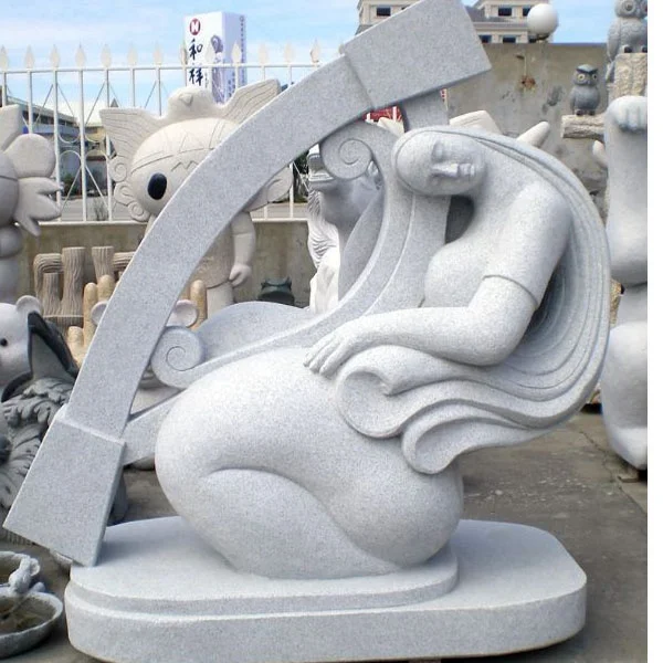 Gifts and crafts decorative ornaments desktop can be customized abstract female nude model statue sculpture.