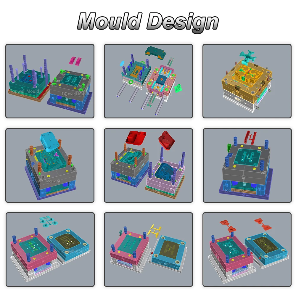 Custom Mould Production Plastic Molder Mold Manufacturers Plastic Injection Moulds