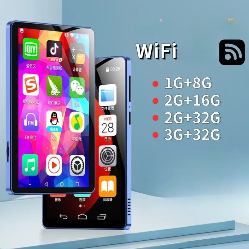 4 0 дюймов Wi-Fi mp4 Bluetooth полный сенсорный экран Android плеер mp3 lossless