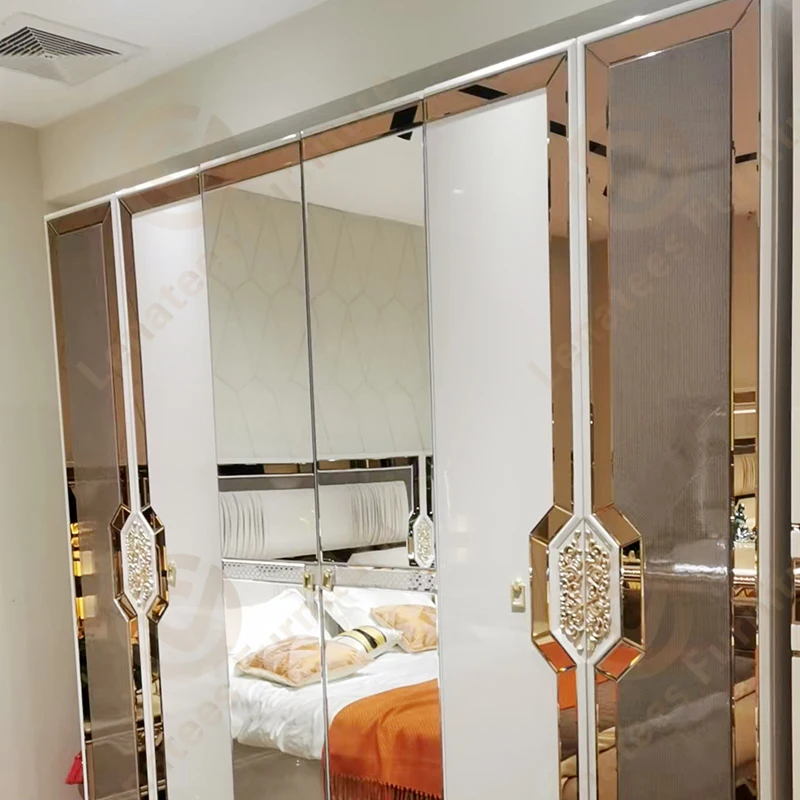 Modern Double Bed Bedroom Set Hotel Apartment Bedroom Set Queen Storage Bedroom Furniture Set