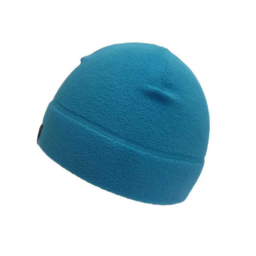 
 Дешевая зимняя Флисовая Шапка-бини унисекс с вышивкой и логотипом  