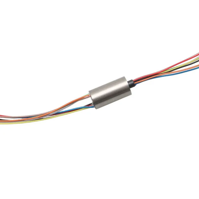 Бесщеточный двигатель с Анкерной рыбой для радиоуправляемого БПЛА, вращающийся, диаметр скольжения 6 мм, 8 цепей, 1 А, миниатюрный проводящий Поворотный шарнир для скольжения