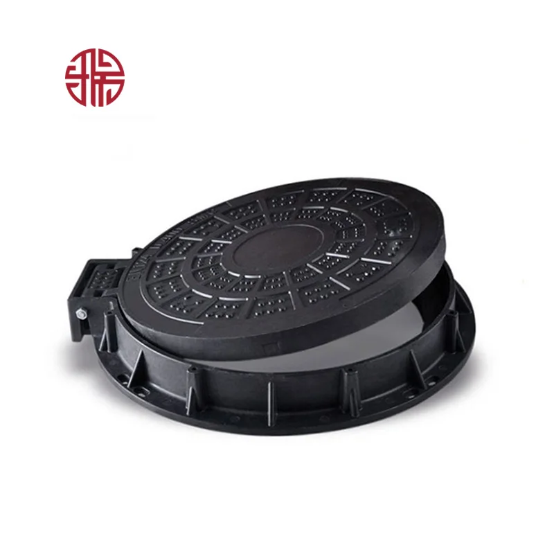 Крышка люка из ковкого чугуна хорошего качества EN124 D400 C250