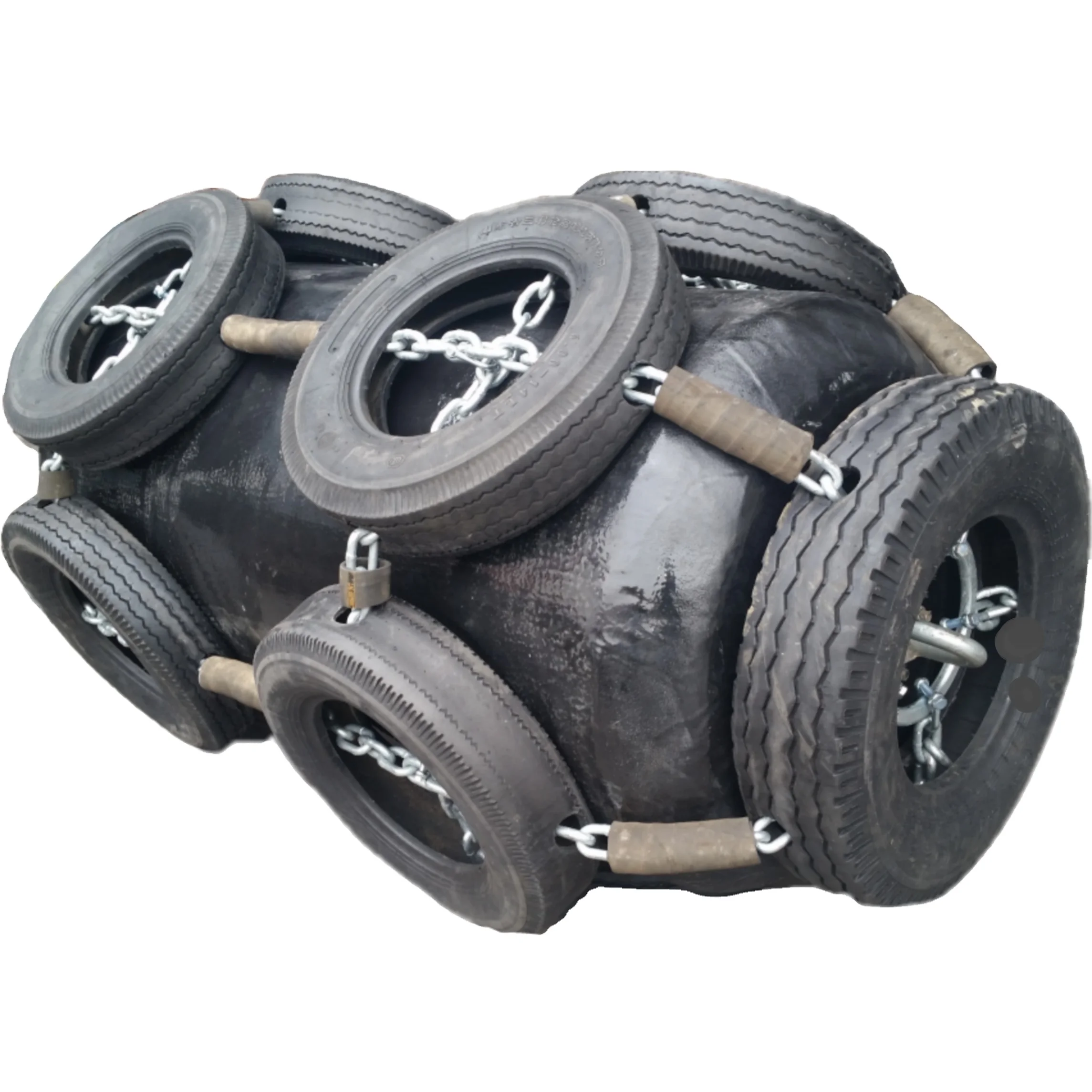 Yokohama Type Pneumatic Inflatable Marine Rubber tugboat Fenders davit