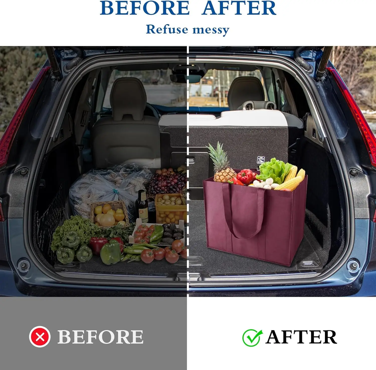 Custom Eco Friendly Grocery Shopping Clothes Foldable Reusable Bag Spunbond Large Non-Woven Non Woven Bag
