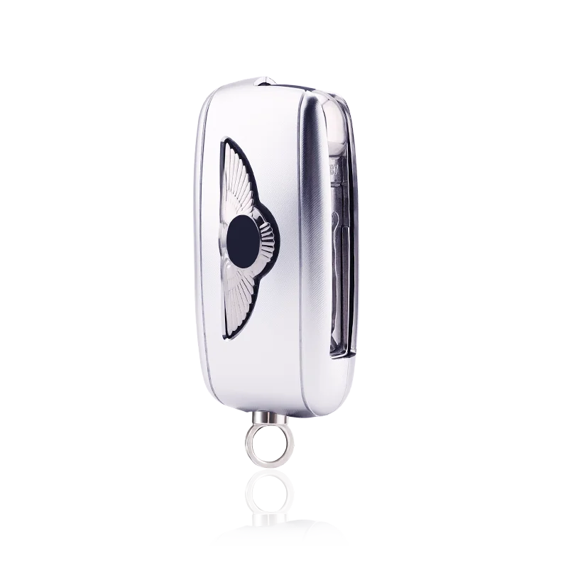 Car Key Case for Bentley Bentayga Continental Aluminium alloy protect Cover Car key shell
