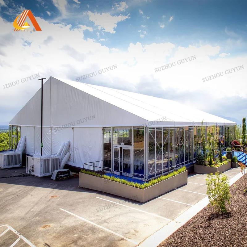 High Quality Party Tent for Outdoor 20x40 Large White Transparent PVC Wedding Marquee for Event Wind-proof 18x50