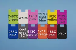 Promotion Gift 3M Adhesive Silicone Mobile cash wallet Custom Logo cell phone card holder