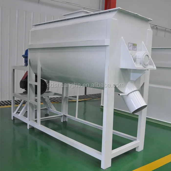 SLHY1.2 2.5  Horizontal Double Ribbon Blender Powder Mixer with Pneumatic Gate