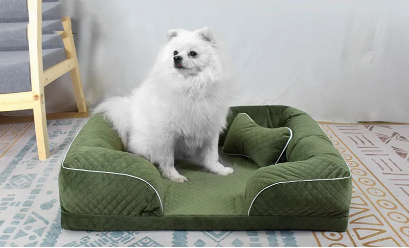 Four Seasons Universal Large Dog Bed Washable Luxury Dog Sofa Bed