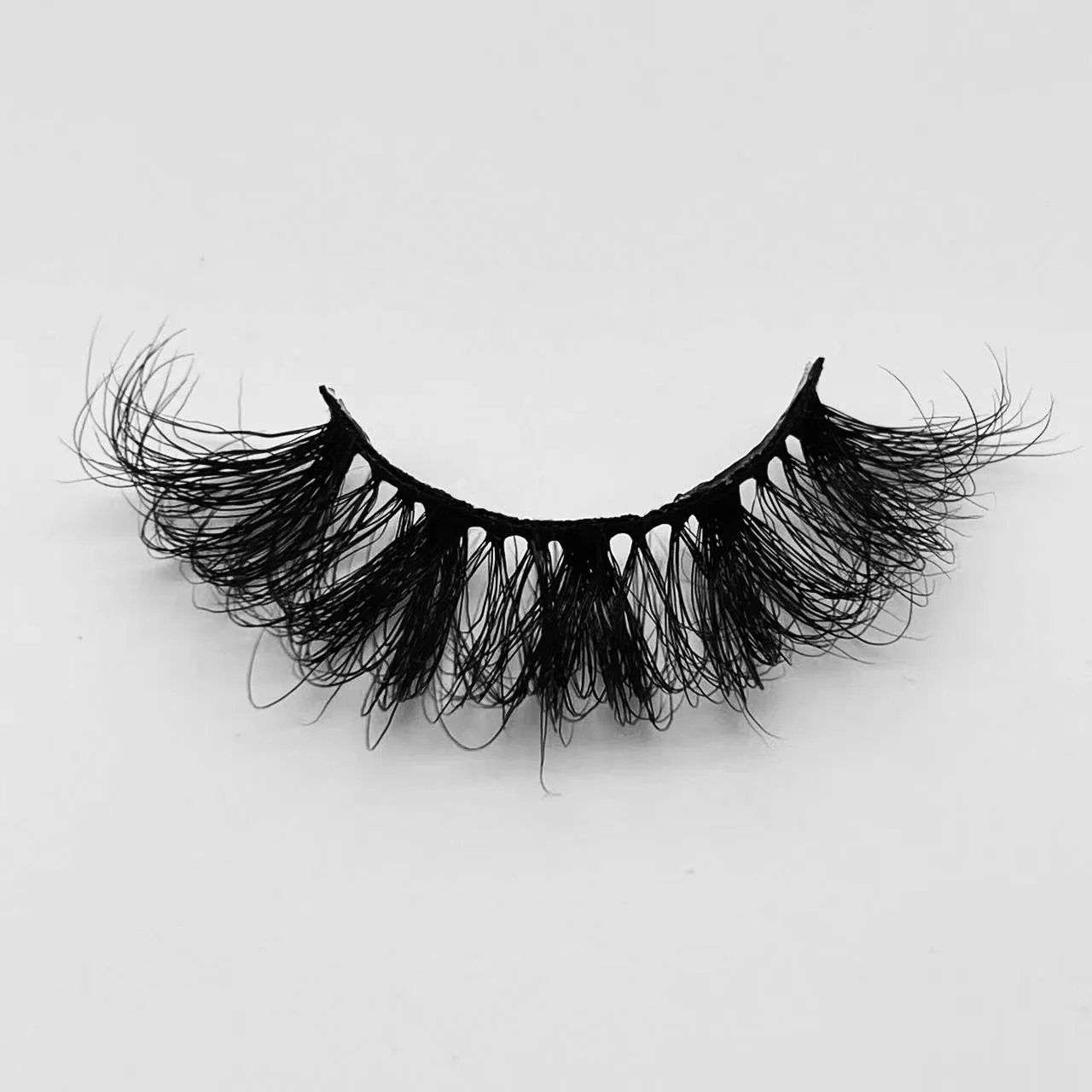 Wholesale lashes bulk buy natural mink eyelashes 5d d curl mink lashes 25mm mink eyelashes with boxes