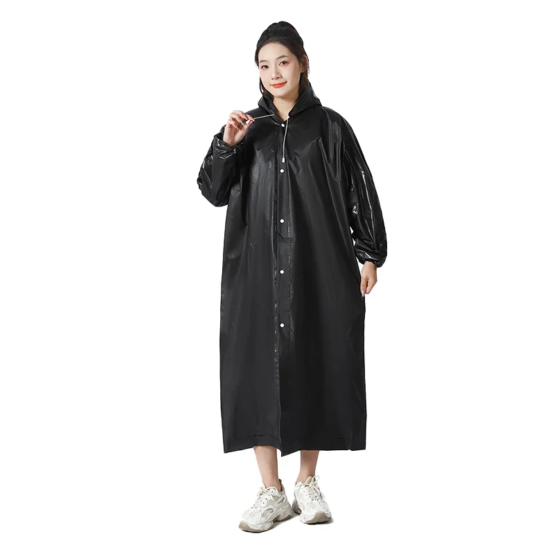 Cheap Promotional Custom Rain coat waterproof EVA Raincoat