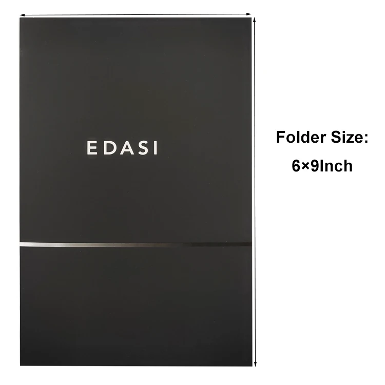 Wholesale Custom A5 Cardboard Folders Offset Printed Paper Presentation for Brochures and Leaflets with Logo File Folder