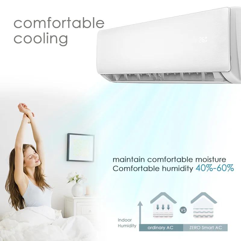 Solar Air Conditioner Super Renewable Energy High Efficiency Popular Cooling Frequency App Airconditioner for Home Commercial