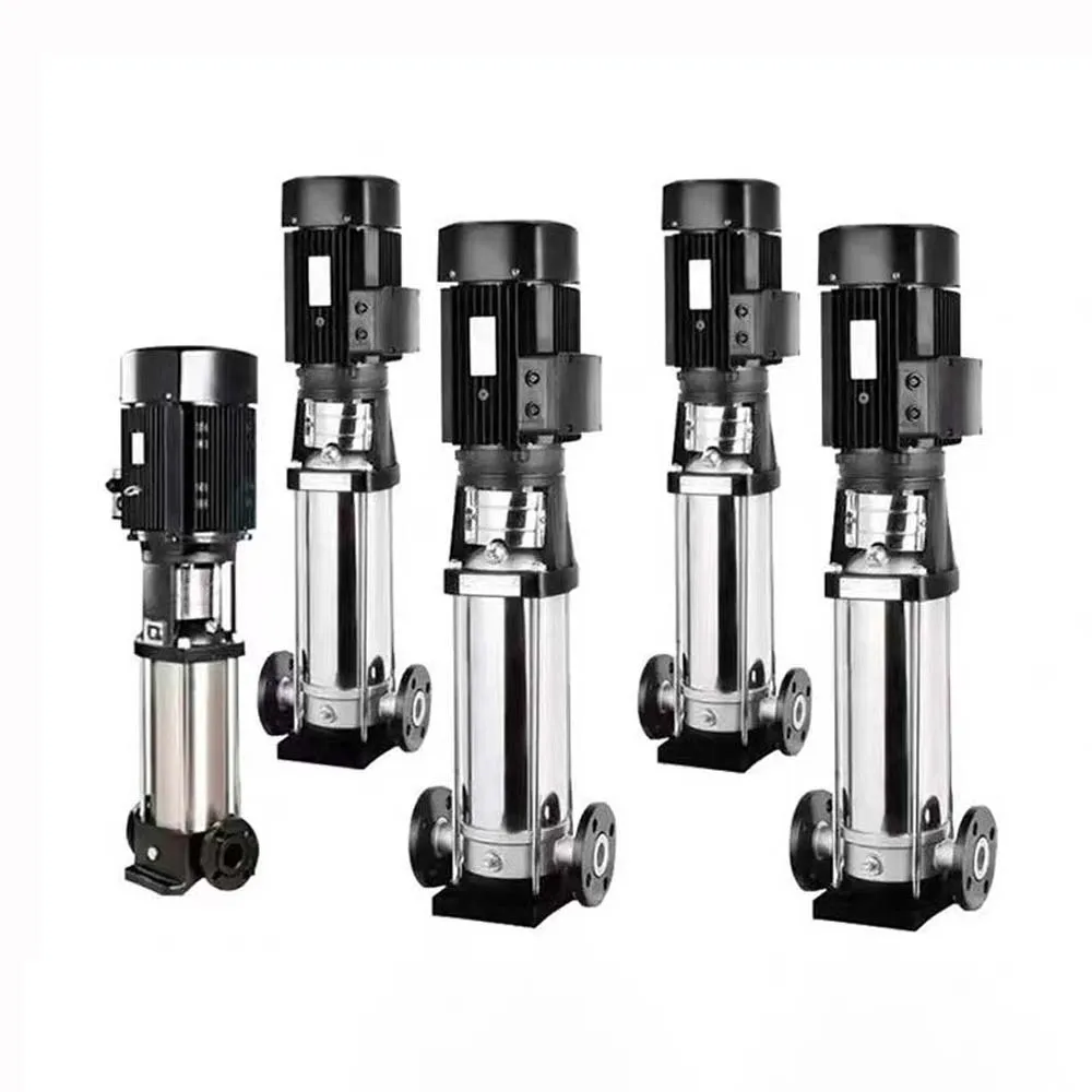 High Pressure Inline Vertical Clean Water Pump Multistage Centrifugal Booster Water Pump