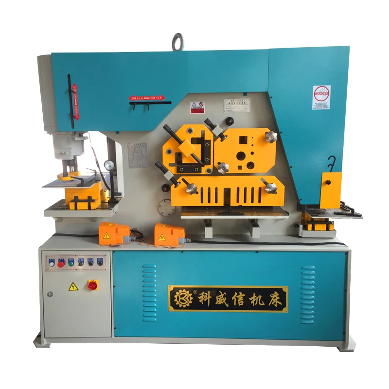Iron Worker Manual Punch Machine Hydraulic  Cutting Machine