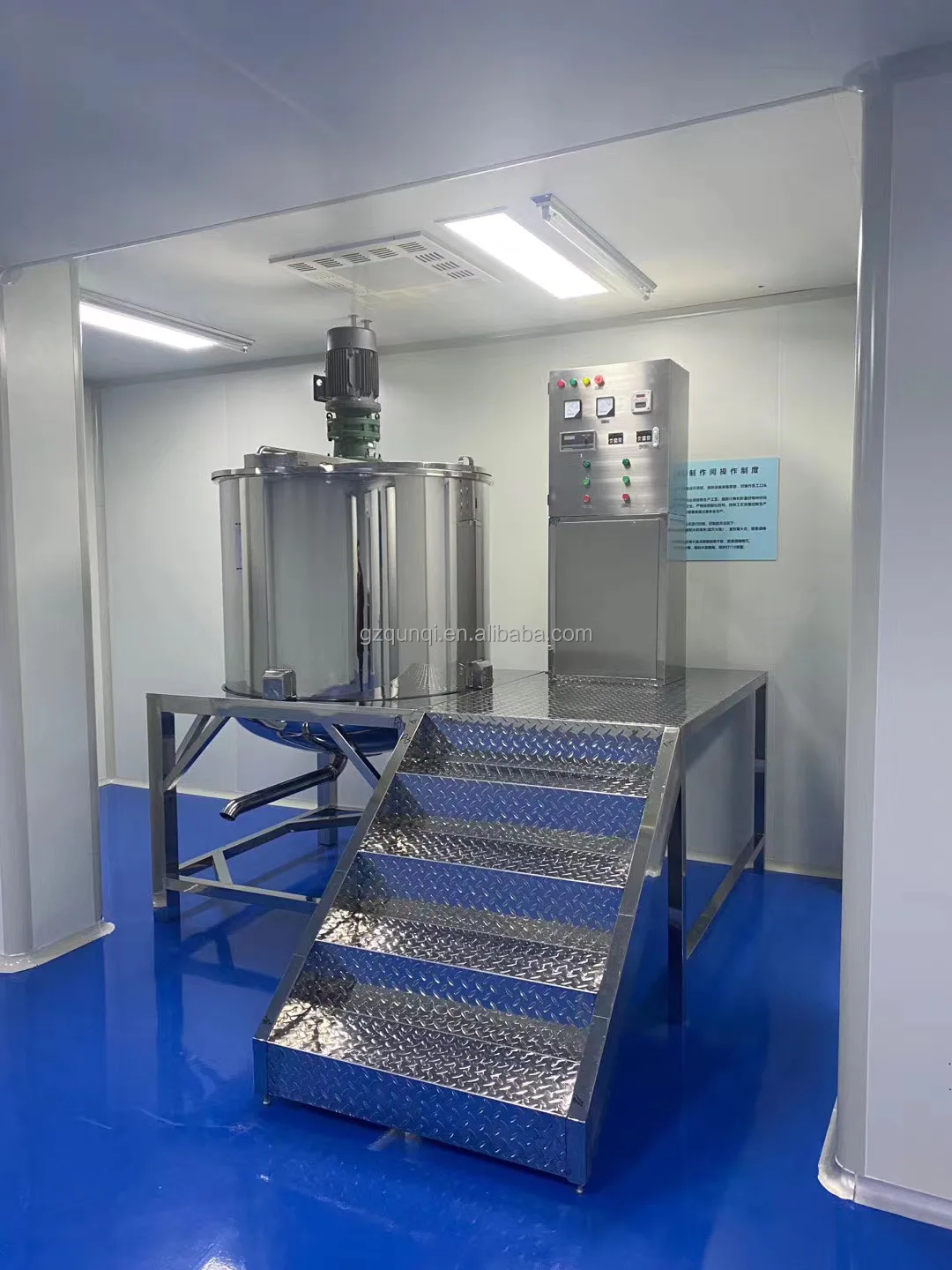 Mixer On Line Liquid Solid Mixing Equipment Soap Making Machine Lotion Machines Industrial Homogenizer Plant Wholesale Mixer
