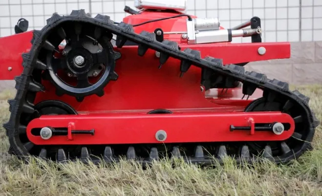 High Quality Heavy Duty 7.5 HP Electric Startup 550 Cutting Width Remote Controlled Gas Powered Lawn Mower