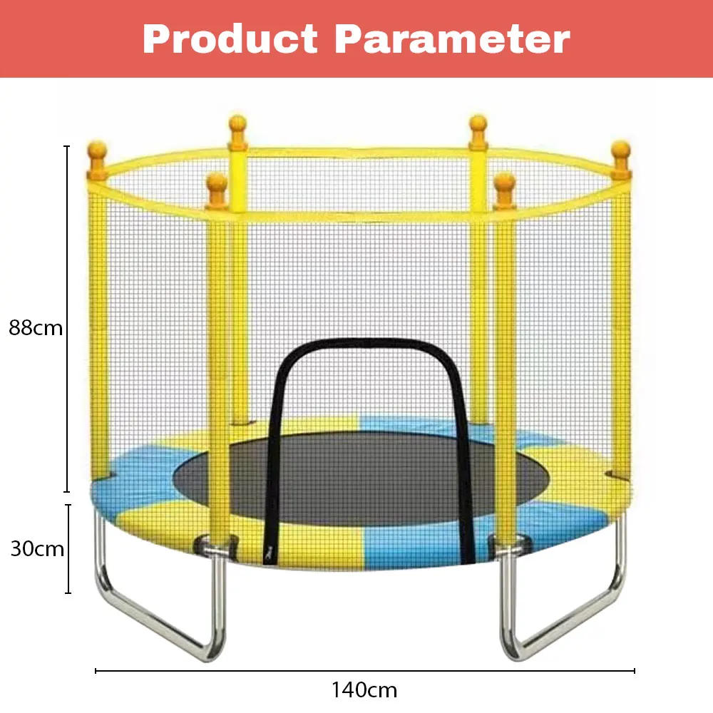 123Sports Durable Good Waterproof Performance Trampoline Bed For Child Playing
