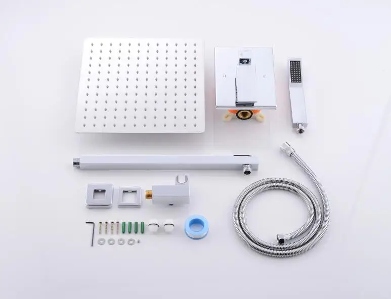 FLG New style inwall multi function shower mixer set bath & shower faucets with rainfall waterfall