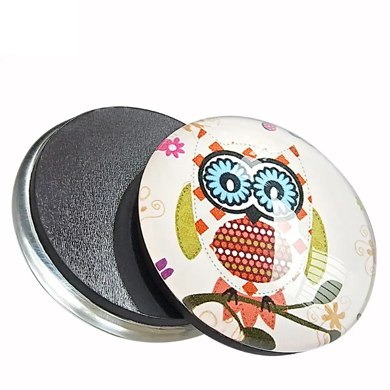 Tourist scenery design popular size custom logo personalized music Fashionable glass fridge magnets