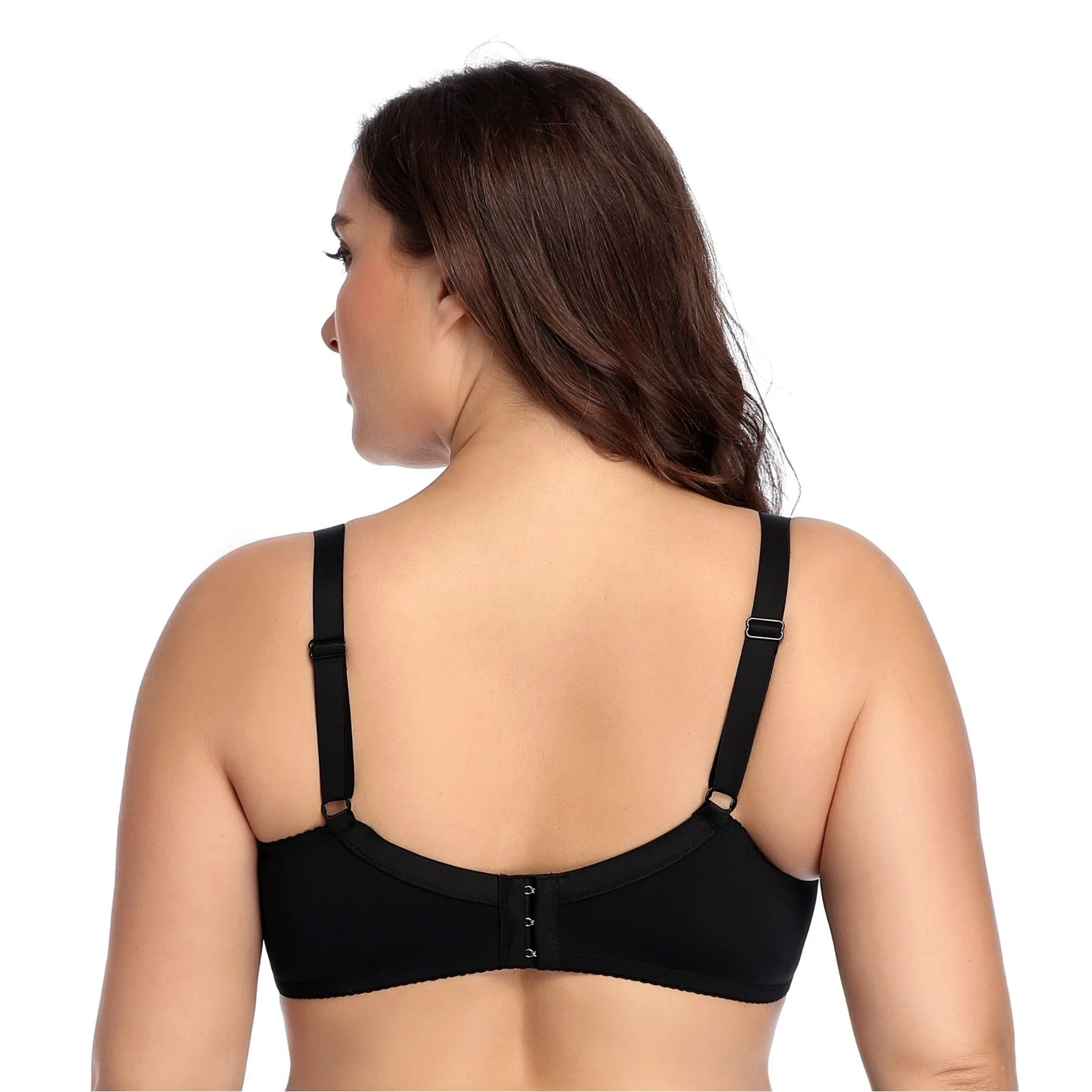 Intiflower BL88717 Ultrathin Women Underwear Soft Plus Size Bra Sheer Full Coverage Big Cup Lace Sexy Lingerie Bras