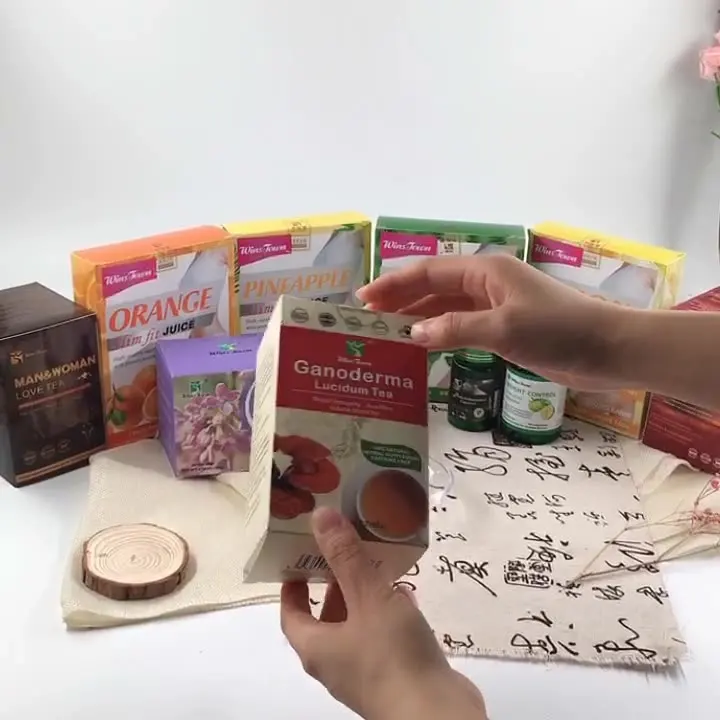 Ganoderma lucidum tea Let your body be refreshed Enhance immunity and lower blood lipids 20 bags per box