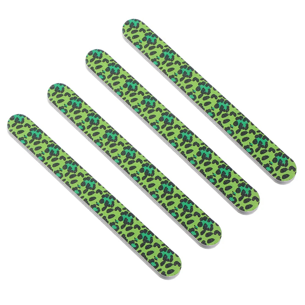 Colorful Nail File Double Sided Emery Boards Nail Buffer File 100/180 Grit Nail Art Tools