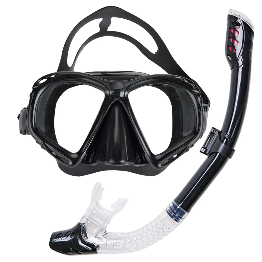 Seafrogs Swimming Diving Mask Dry Snorkel Set with Adapter for  DJI Osmo etc Action Camera