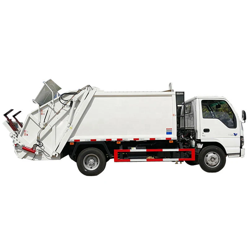 Japanese brand isuzu 4x2 garbage compactor truck waste Garbage Collection and Delivery Rubbish Truck