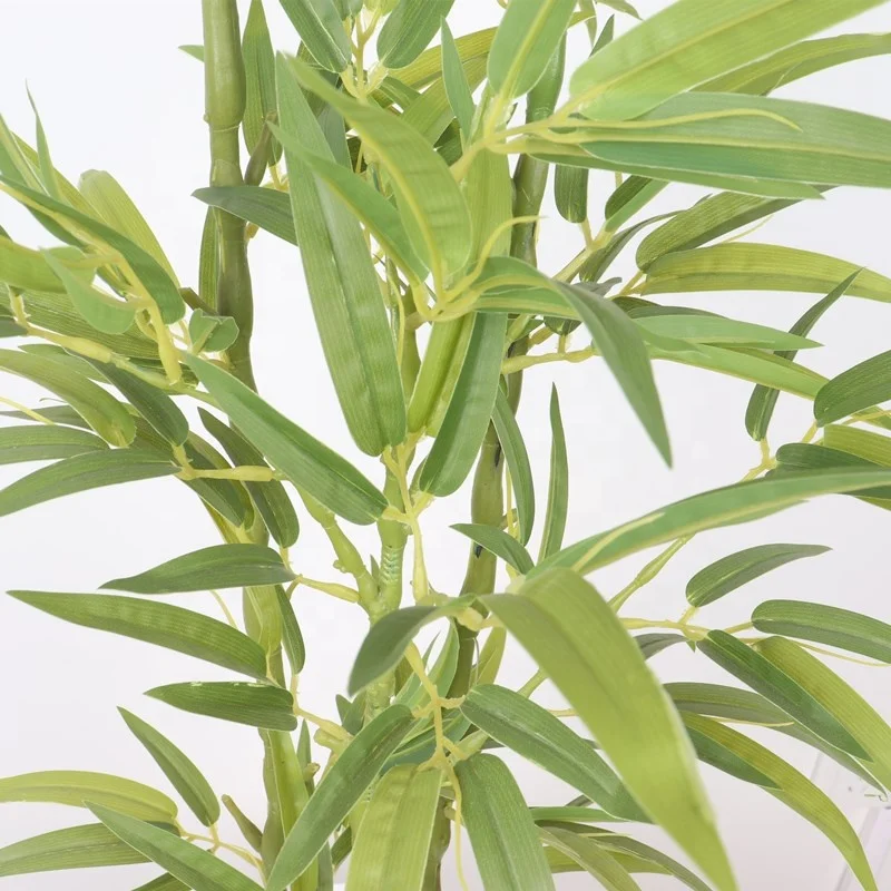Good Quality Factory Wholesale Real Touch Fake Plant Tree Leaf Artificial Bamboo For Event Decoration 7377