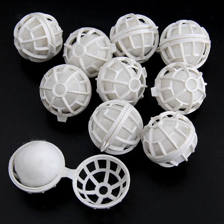 2024 white Magic Bio Balls Nitration Ball Aquarium Fish Tank Filter Media Water Purification Filter Material