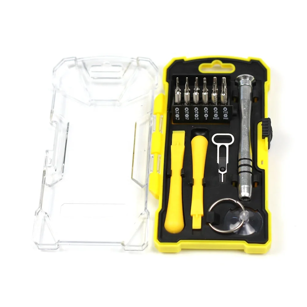 17pcs precision laptop pad mobilephone cell phone repairing tools set