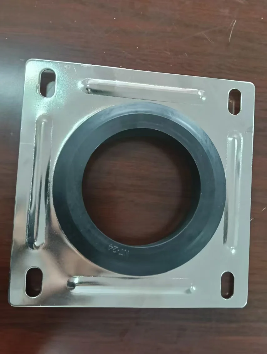 Square Steel Galvanized Truck Trailer Body Parts Floor Tie down Anchor Lashing D Ring with Recessed Pan Fitting