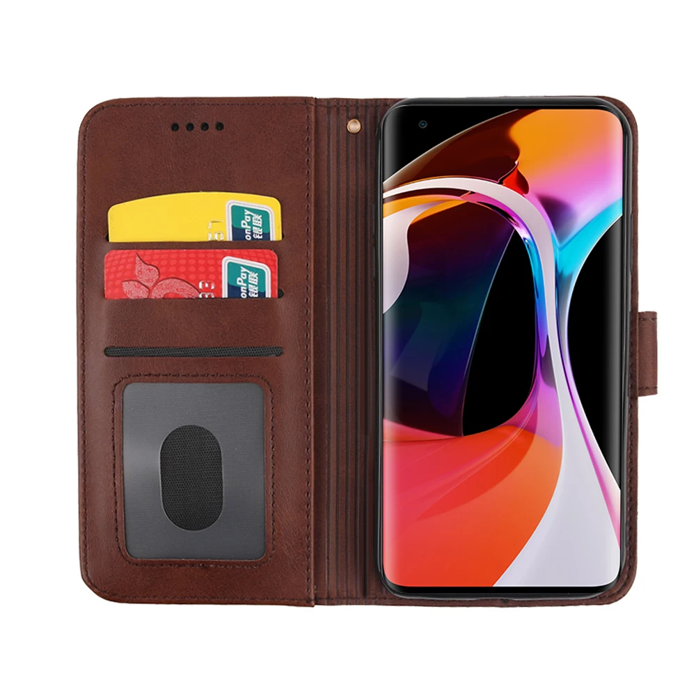  Кожаный чехол-бумажник в стиле ретро для Xiaomi Mi 10 Pro Note 9 CC9 CC9E A3 Redmi 7 Go K20 7S 8 8T