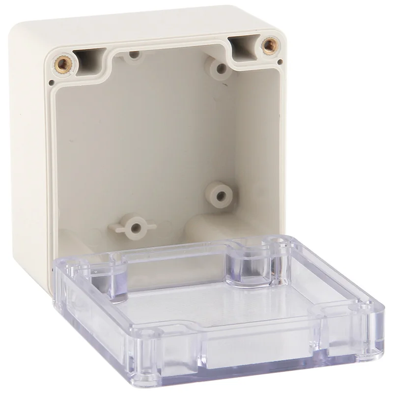 IP67 CCTV ABS PC Plastic waterproof junction box Power distribution cabinet with transparent cover