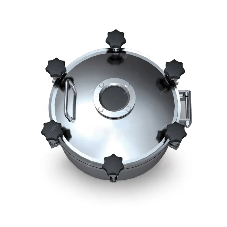 Прямая продажа с завода санитарная крышка люка из нержавеющей стали Ss304