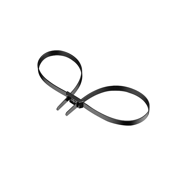 UV Plastic Handcuff Nylon66 Cable Tie Black 6 Acetal Cable Ties Heavy Duty Strong Plastic Black Handcuff Cable Ties 12 x 700MM