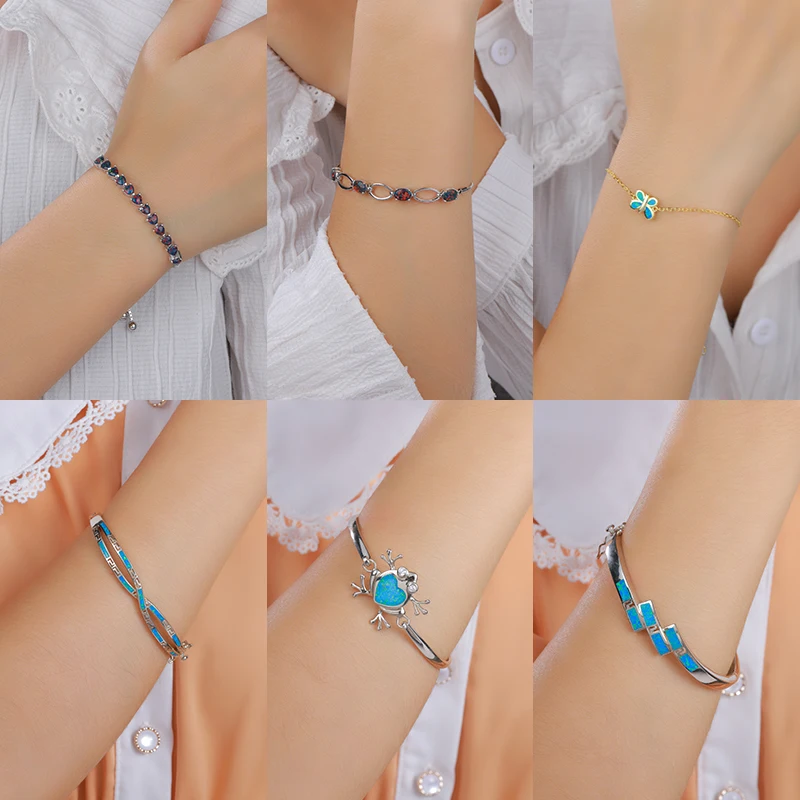 XYOP Time Does Not Stop The History Between The Wrist Jump Opal Bracelet Get Married