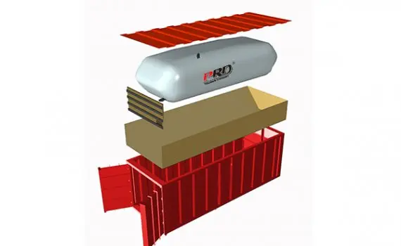 24000 liter flexitank  for bulk liquid transport of 20ft container