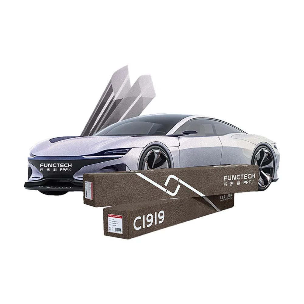 Car Color Changing Film Scratch Protective Purple Diamond PPF Paint Protection Film For Car