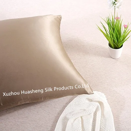 Wholesale high quality luxury design sublimation 100% silk mulberry  pillowcase