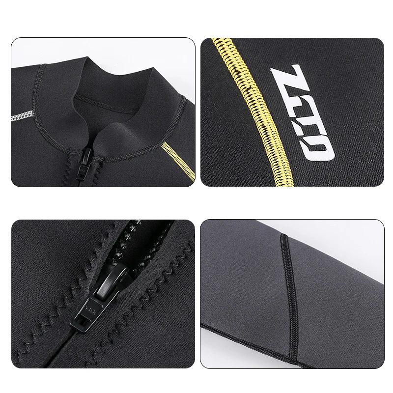 best welcome dongguan sport plonge neoprene  diving equipment vest wing scuba wetsuit jacket for women mens shirts tops