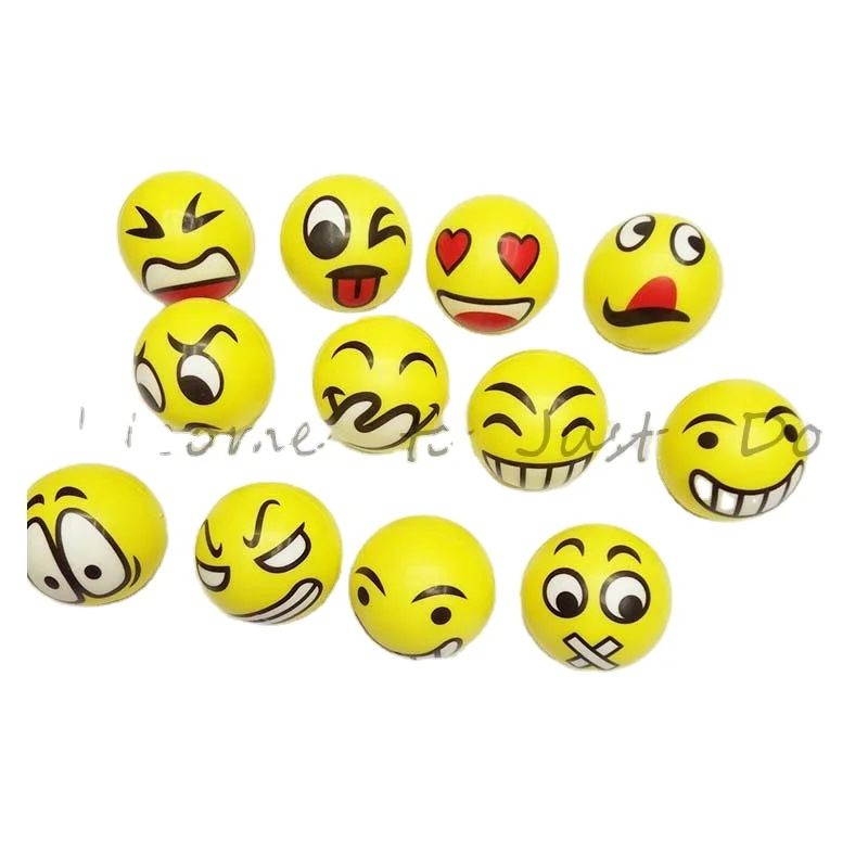 
Favors Emoticon Funny Face Stress Relief Squeeze Ball 