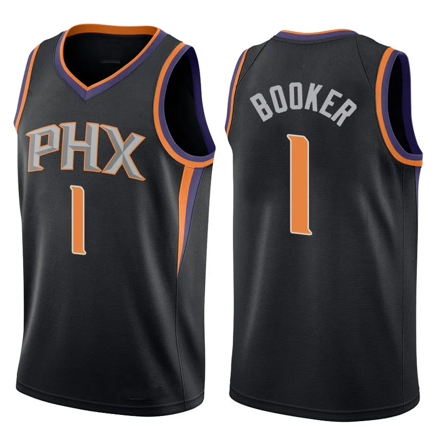 1 Devin Booker 22 DeAndre Ayton Basketball Jersey 34 Charles Barkley 13 Steve Nash Jerseys