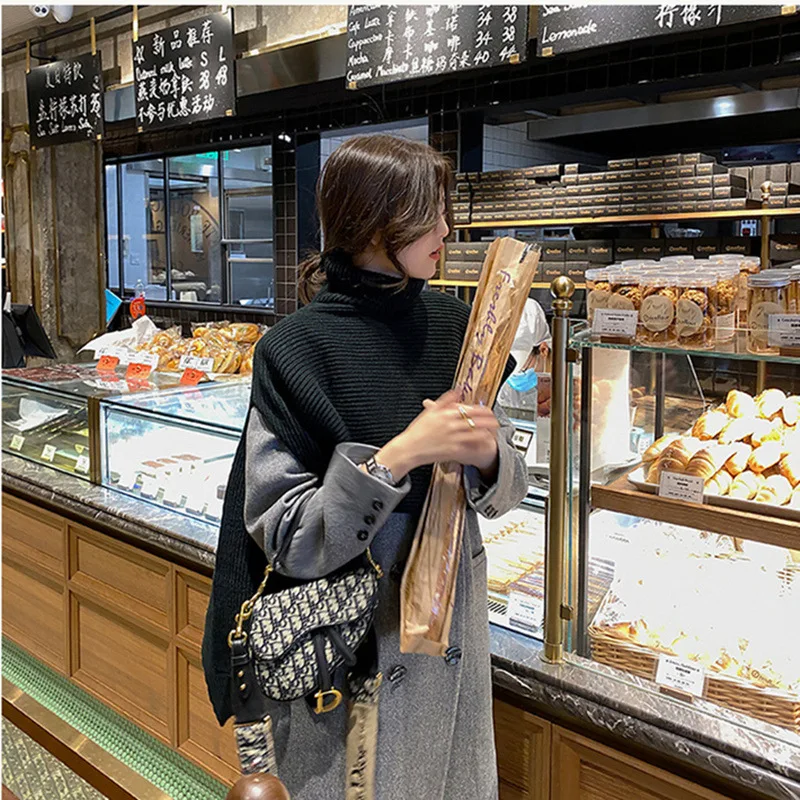 Wholesale Ladies Scarf Warm Shawl Sweater Top Women Autumn/Winter Long Pullover Knit Scarf