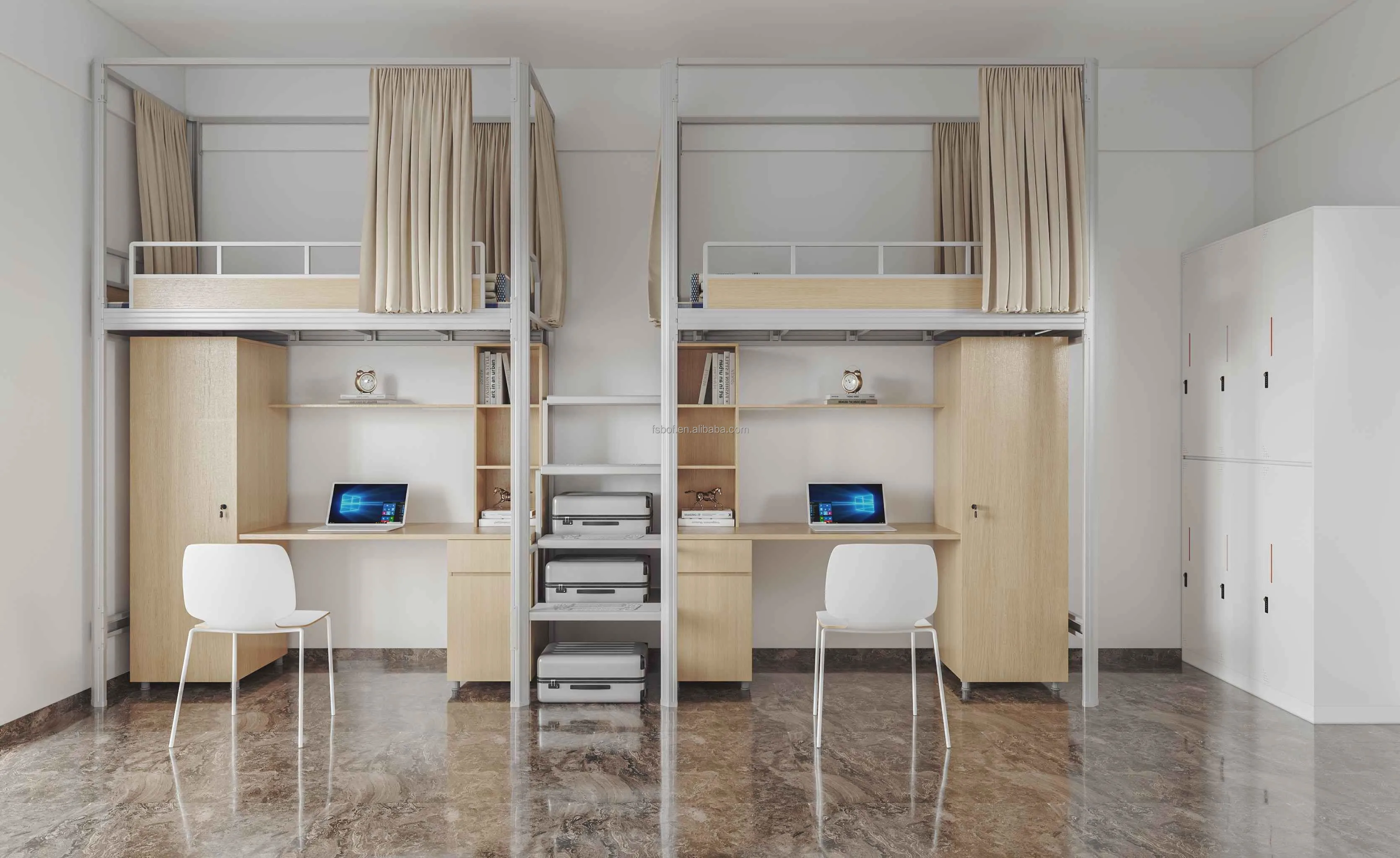 new campus furniture cheap wall bunk bed with wardrobe adult metal bunk beds with desk  bunk beds set