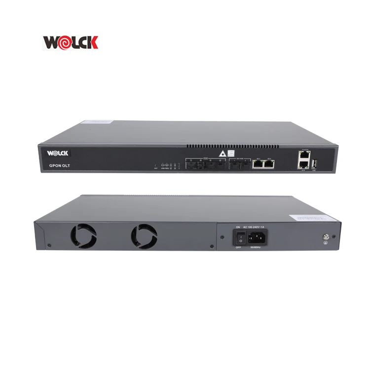 Wolck OEM Vsol Mini De 1 4 8 16 Puert Gpon V1600D8 4 Port 16 Pon OLT