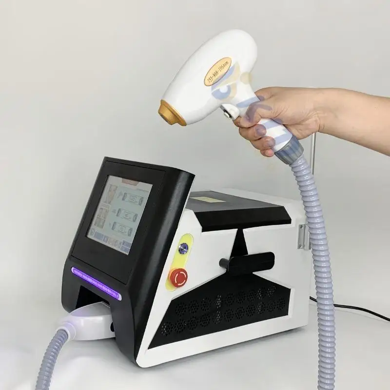 Powerful hair removal machine 808nm laser diode 60 million shots salon beauty hairlessness device fast depilation design logo an